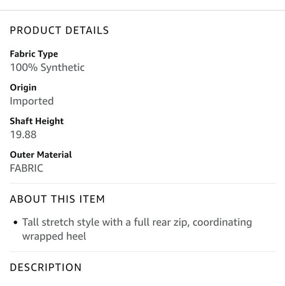 Nwot Nicole Ricci Over the Knee Boots size 10M - Picture 8 of 8